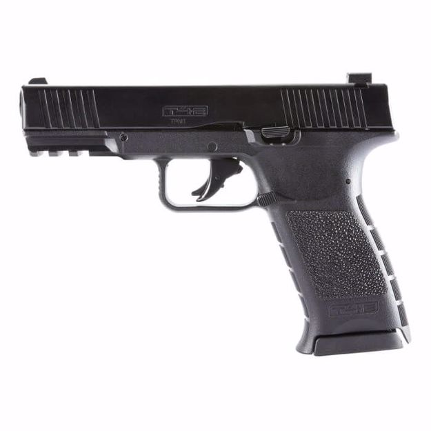 T4E TPM1 PAINTBALL MARKER -.43CAL-BLACK left side