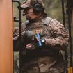 T4E WALTHER PPQ M2 LE BLUE TRAINING MARKER PISTOL .43 CAL BLUE/BLACK Lifestyle